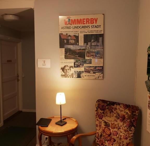 וילת חדר שינה 1, נוף לגינה, Lönneberga Vandrarhem & Hostel