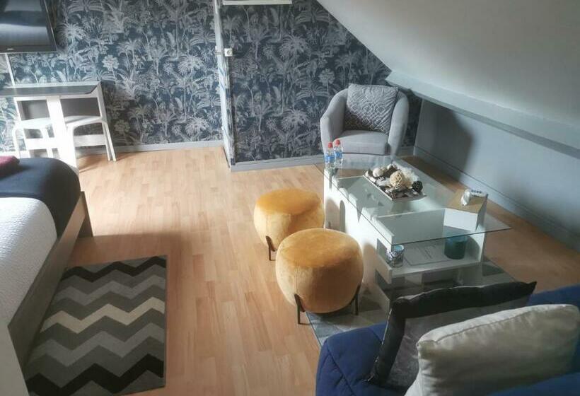 غرفة قياسية رباعية, Agréable Chambre D’hôte à La Campagne