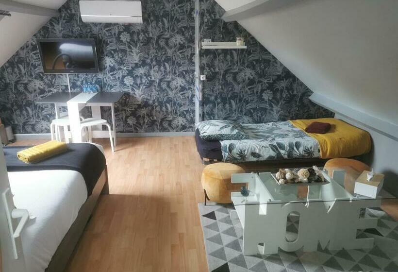 غرفة قياسية رباعية, Agréable Chambre D’hôte à La Campagne