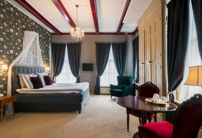 带大床的豪华间, Herberg Het Rechthuis