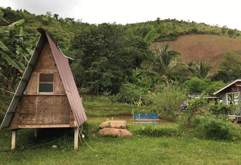 چادر با خدمات رفاهی استاندارد, Khaokhopimphupha Farmstay เขาค้อพิมภูผาฟาร์มสเตย์ ไม่มีไฟฟ้า น้ำจากน้ำตกธรรมชาติ Low Cabon With Sust