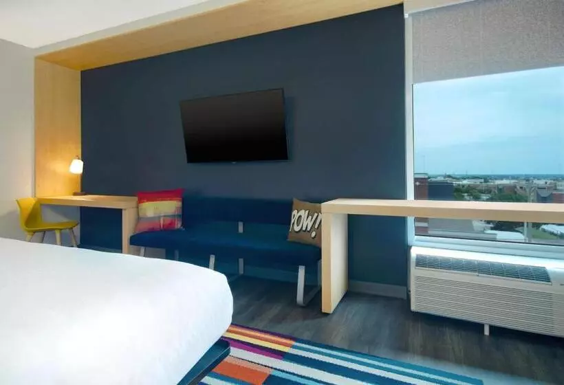 キングサイズベッドのスタンダードルーム, Aloft Oklahoma City Downtown – Bricktown