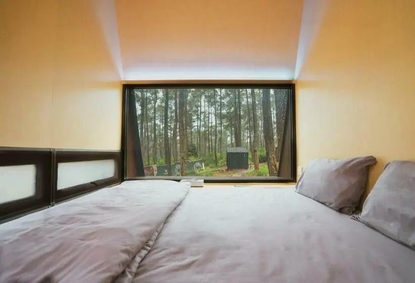 Standardzimmer Geteiltes Bad, Bobocabin Cikole, Bandung