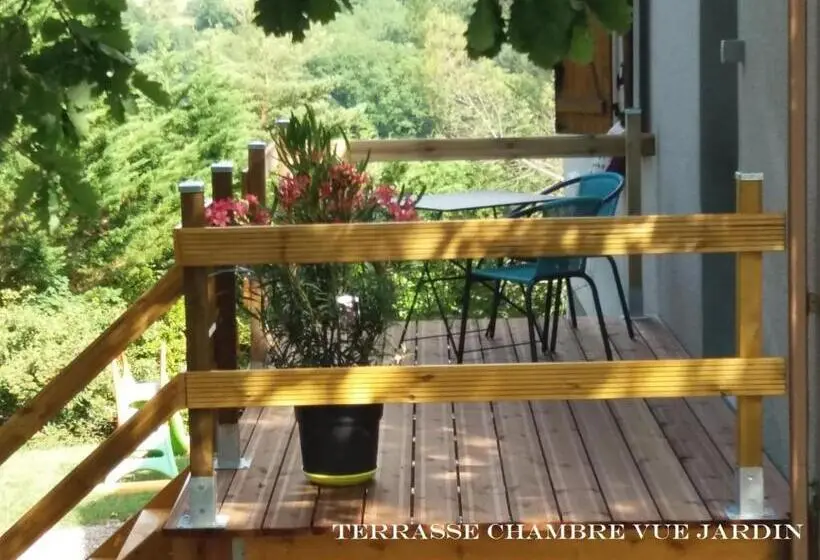 Chambre Standard Vue Jardin, Belloréade Maison D Hôtes