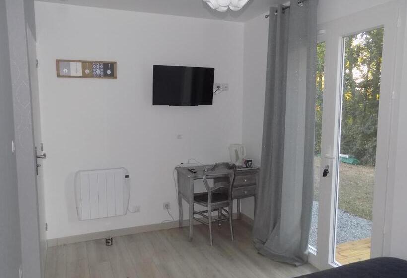 キングサイズベッドのスタンダードルーム, Chambres D Hôtes à Raveau