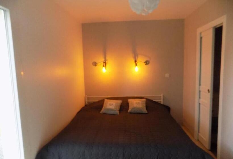 キングサイズベッドのスタンダードルーム, Chambres D Hôtes à Raveau