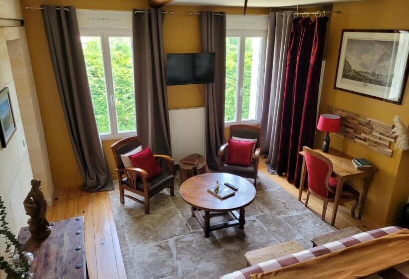 Standard room with outdoor bath, Chambre Vigne Avec Salle De Bain Privée