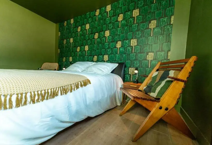 テラス付きスタンダードルーム, Chambre D Hôte Près Bordeaux Au Château Camponac