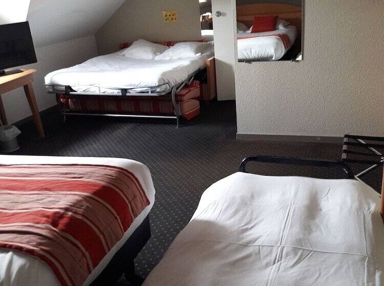 패밀리 룸, Logis Hôtel L Orée De Chartres   Barjouville