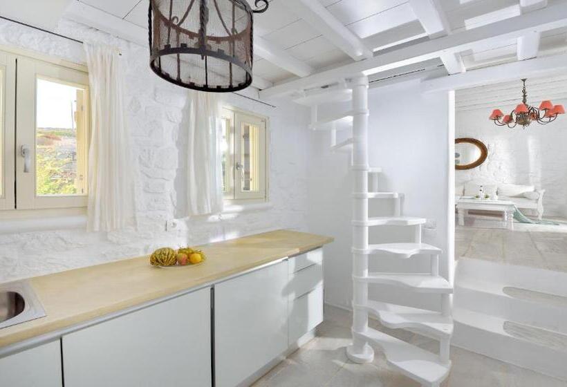 침실 2개 스위트, Mykonos Dream Villas