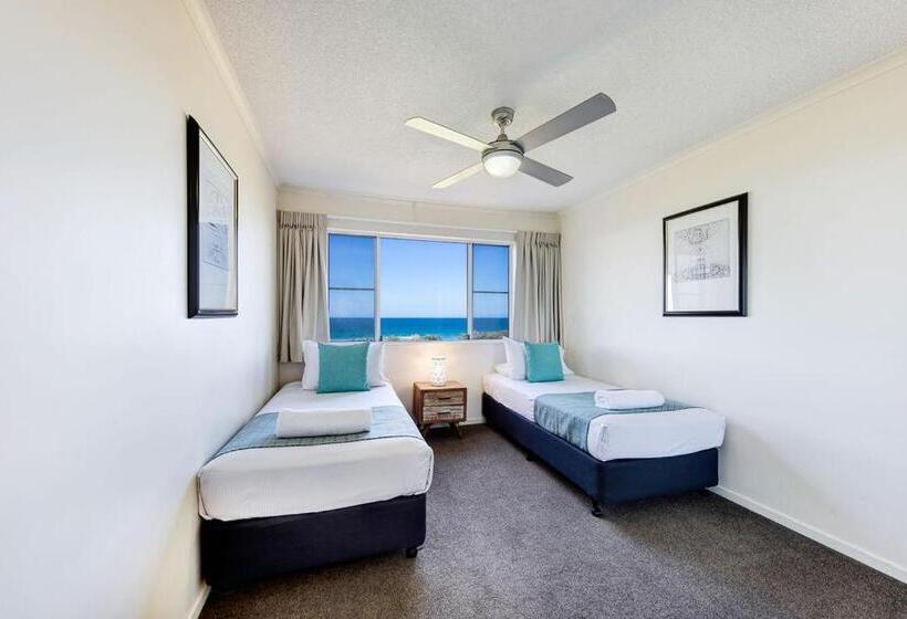 شقة غرفتين مطلة على البحر, Atlantis Marcoola