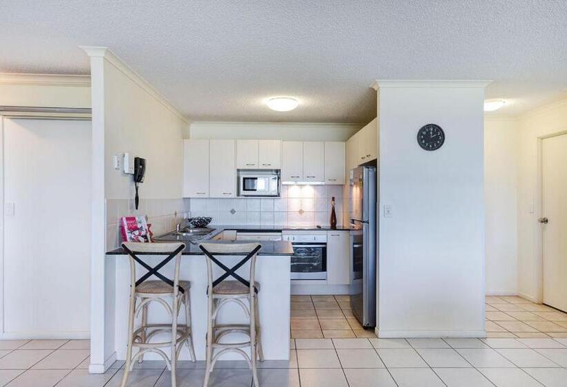 شقة غرفتين مطلة على البحر, Atlantis Marcoola