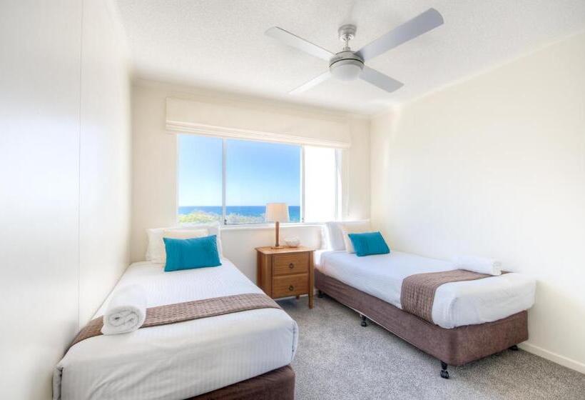 شقة غرفتين مطلة على البحر, Atlantis Marcoola