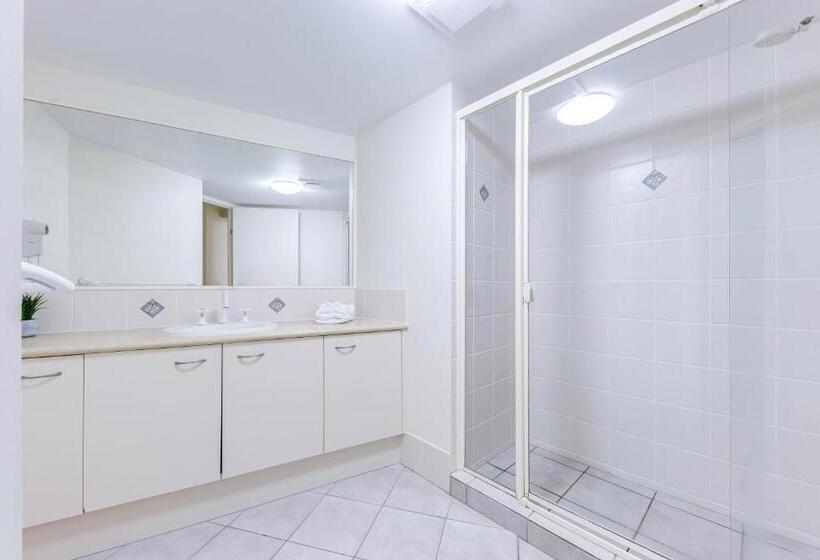 شقة 3 غرف مطلة على البحر, Atlantis Marcoola