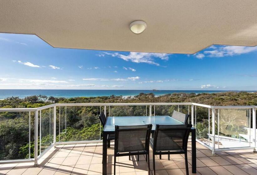 شقة 3 غرف مطلة على البحر, Atlantis Marcoola