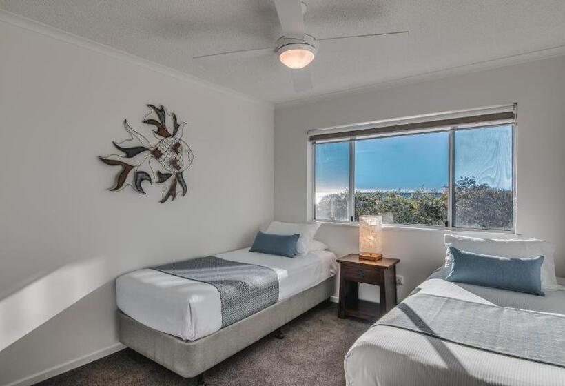 شقة غرفتين مطلة على البحر, Atlantis Marcoola