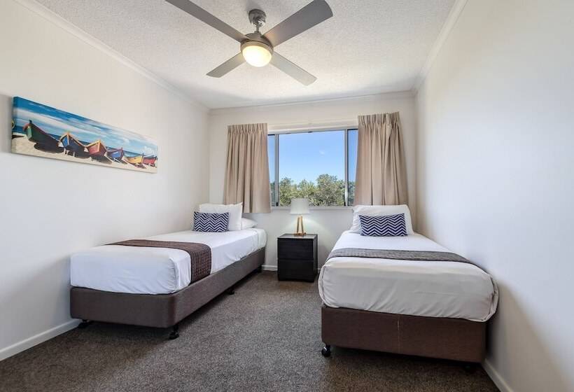 شقة غرفتين نوم مطلة على الحديقة, Atlantis Marcoola