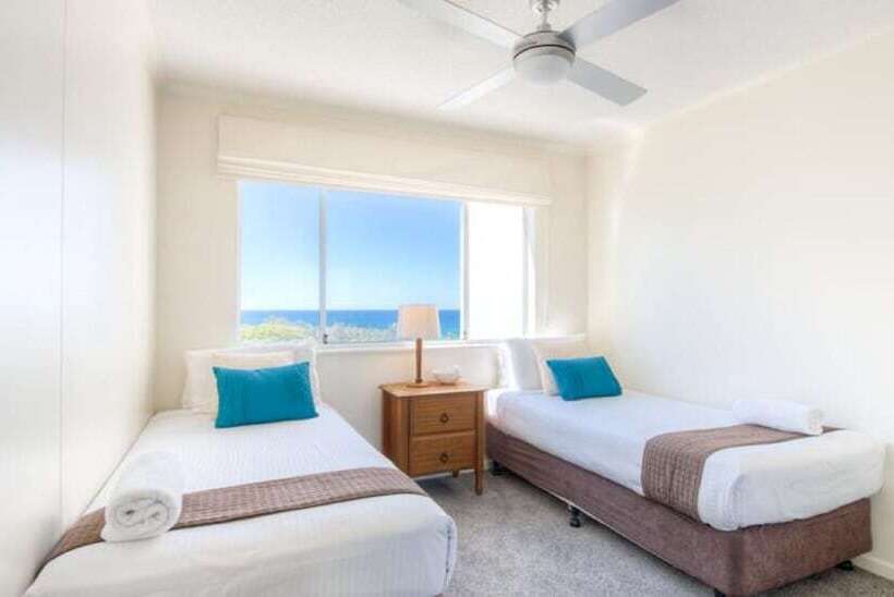 شقة 3 غرف مطلة على البحر, Atlantis Marcoola