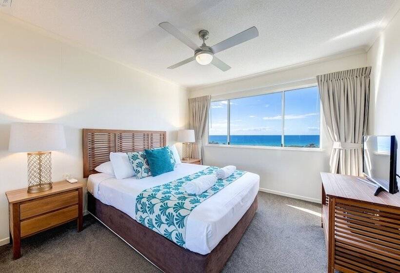 شقة 3 غرف مطلة على البحر, Atlantis Marcoola