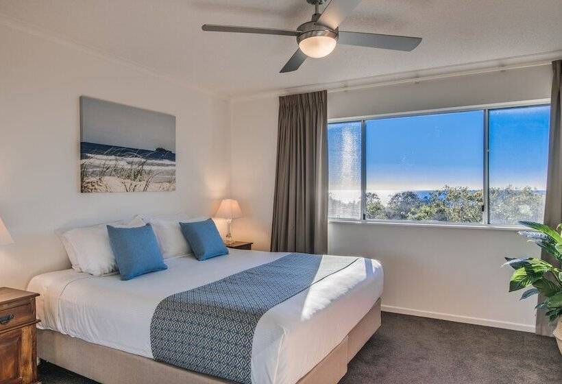 شقة غرفتين مطلة على البحر, Atlantis Marcoola