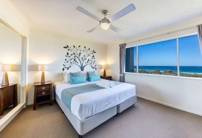 شقة غرفتين مطلة على البحر, Atlantis Marcoola