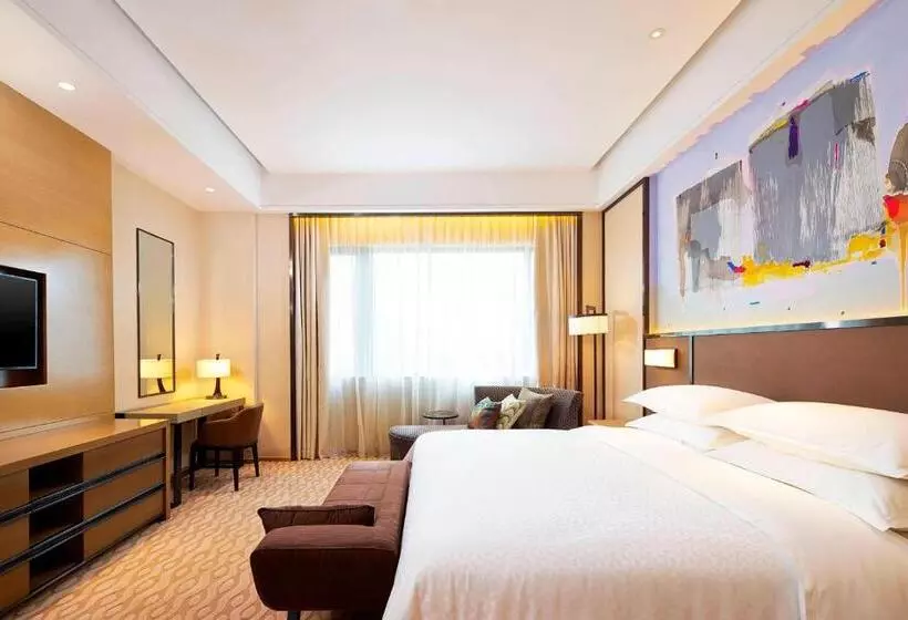 キングサイズベッドのデラックスルーム, Four Points By Sheraton Guilin, Lingui