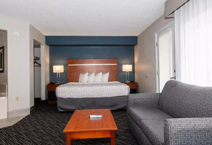 キングサイズベッドのスタンダードルーム, Twin Mountain Inn & Suites