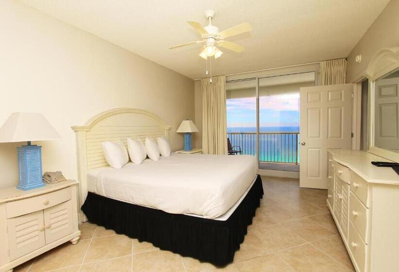 اتاق لوکس با بالکن و چشم‌انداز دریا, Majestic Beach Resort The Official Onsite Rental Company, Panama City Beach, Fl