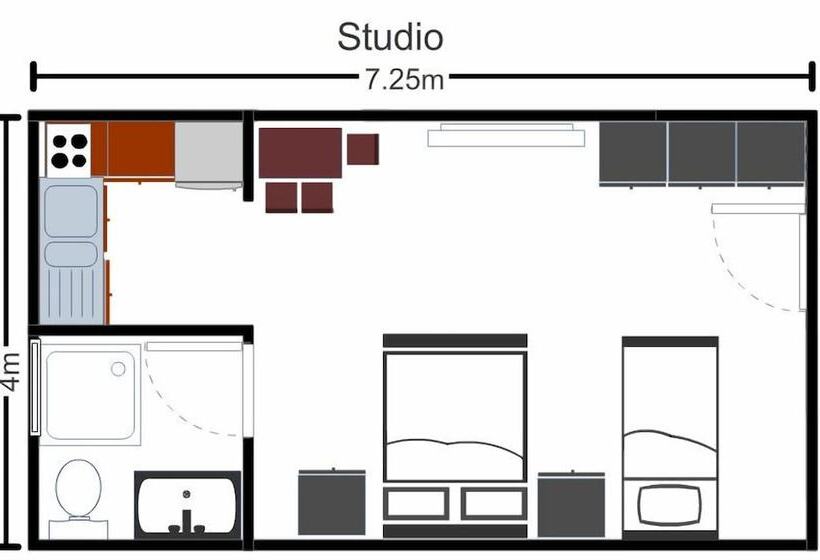 اتاق لوکس, Broome Time Resort