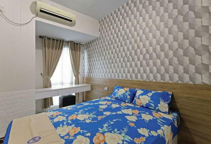 침실 2개 아파트, Apartemen Grand Dhika City By Nina