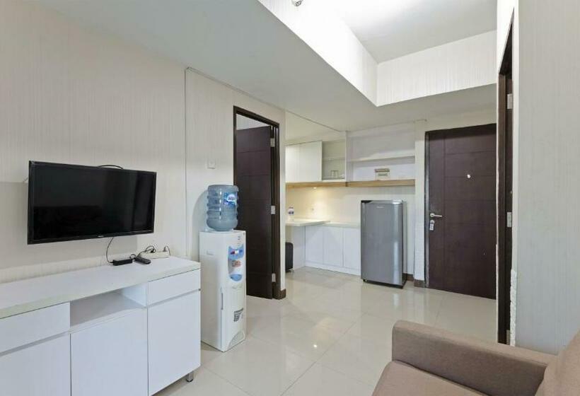 침실 2개 아파트, Apartemen Grand Dhika City By Nina