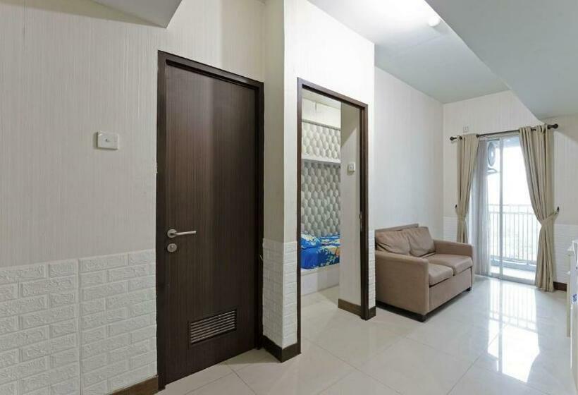 침실 2개 아파트, Apartemen Grand Dhika City By Nina