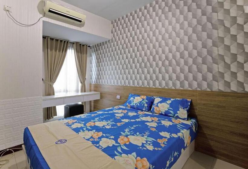 Апартаменты 2 Спальни, Apartemen Grand Dhika City By Nina