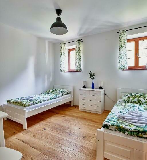 家庭房带园景, Vila Starý Mlýn