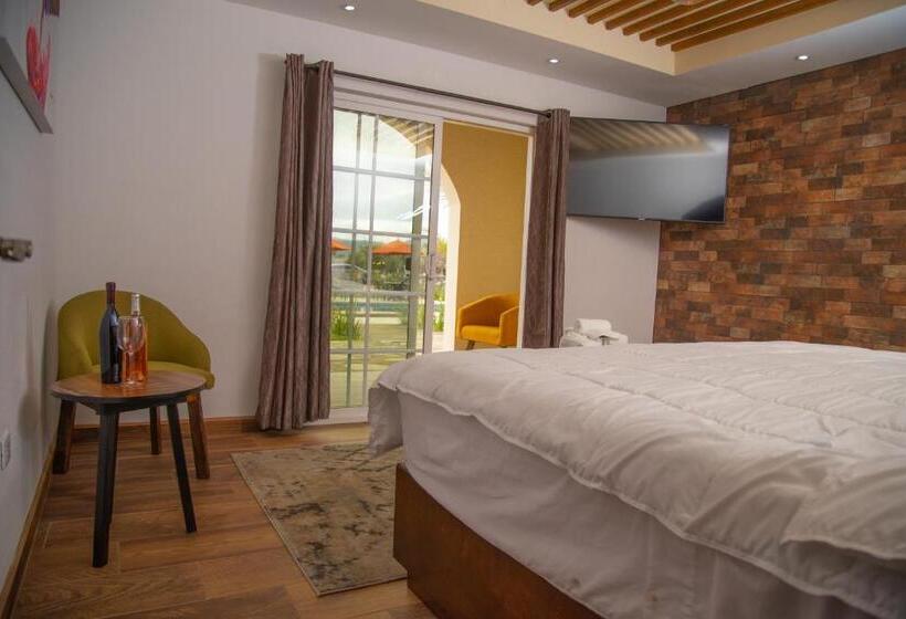 جناح غرفتين نوم, Hacienda Los Olivos, Valle De Guadalupe