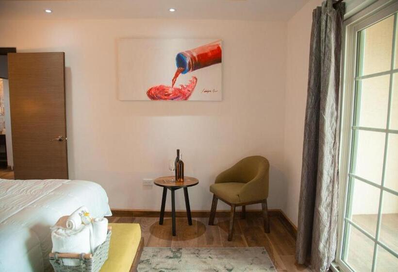 جناح غرفتين نوم, Hacienda Los Olivos, Valle De Guadalupe