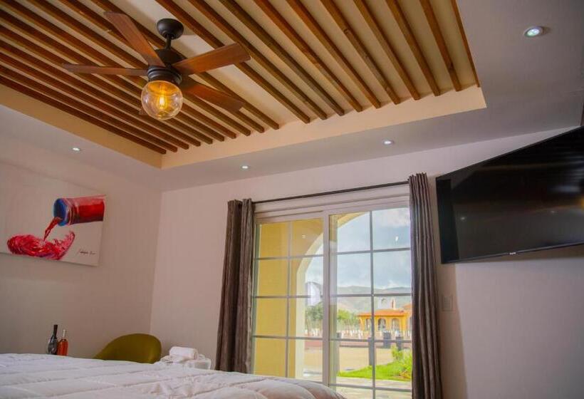 جناح غرفتين نوم, Hacienda Los Olivos, Valle De Guadalupe