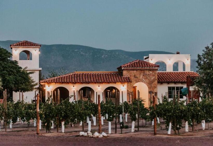 デラックスビラの１ベッドルーム, Hacienda Los Olivos, Valle De Guadalupe