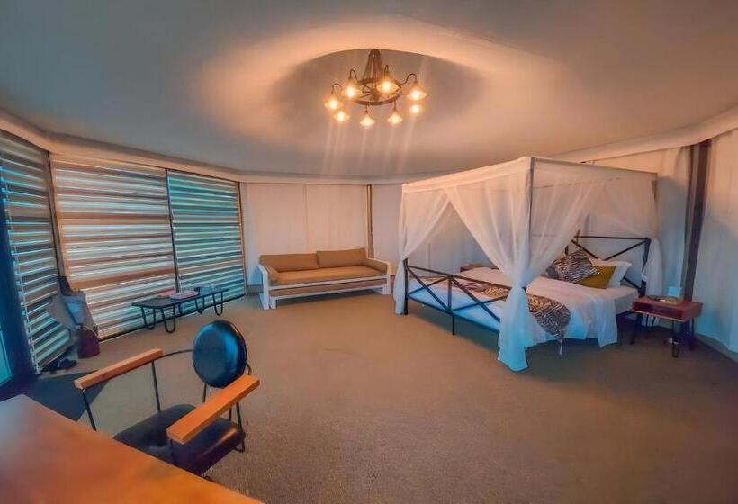 디럭스 테라스 룸 바다 전망, Kiki Beach Resort, Batam