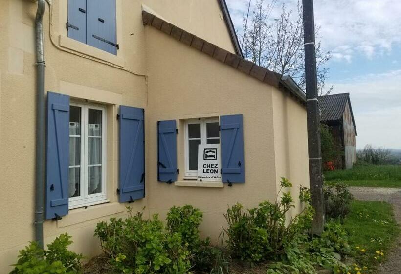 חדר משפחתי, Chambre D Hôtes Chez Léon Pour 1 à 4 Personnes