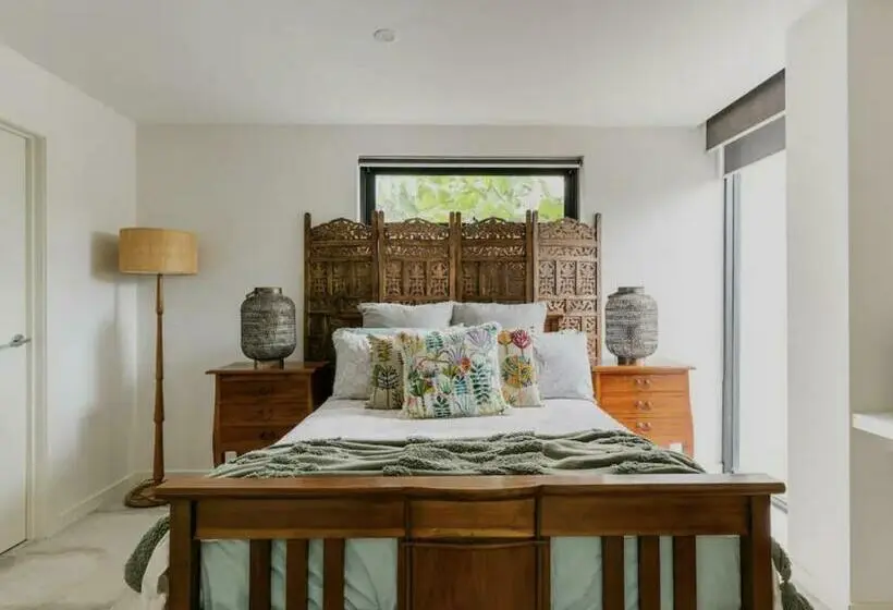 ガーデンビューデラックスルーム, Bayside Boutique Retreat  Black Rock, Melbourne