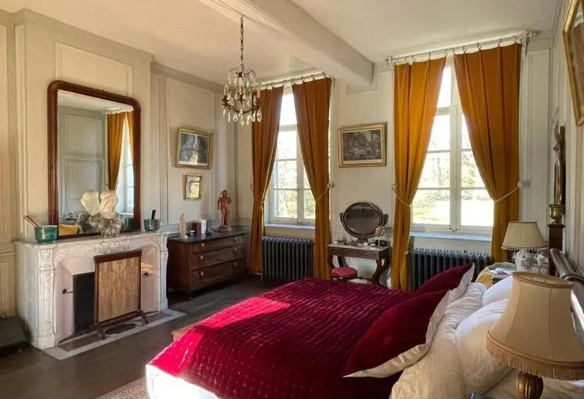 キングサイズベッドのスタンダードルーム, Château De Contay Guesthouse 1753