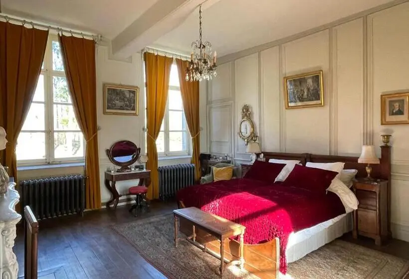 キングサイズベッドのスタンダードルーム, Château De Contay Guesthouse 1753