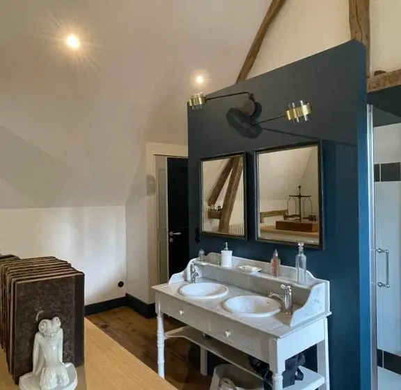 キングサイズベッドのデラックスルーム, Château De Contay Guesthouse 1753