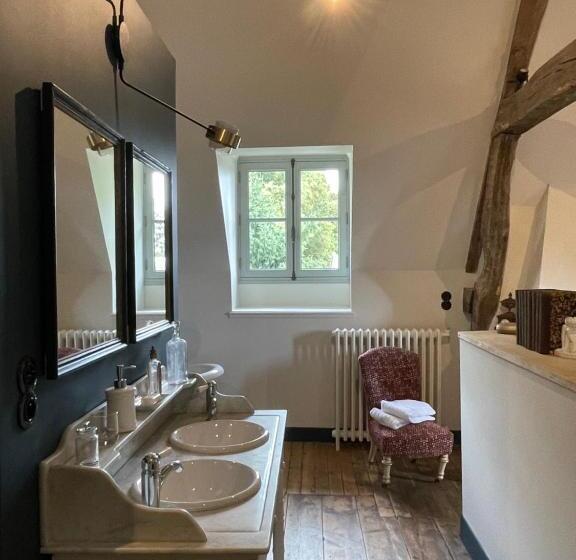 חדר דחוקס עם מיטת קינג, Château De Contay Guesthouse   1753