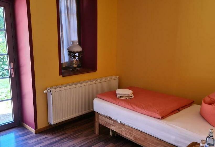 חדר סטנדרט יחיד מותאם לאדם עם מוגבלויות, Schloss Rothenklempenow