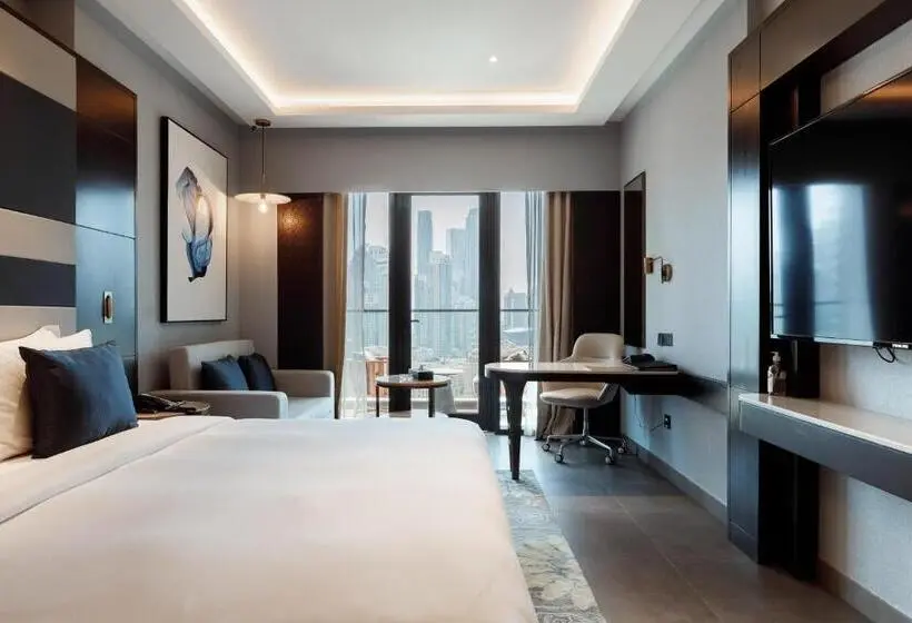 اتاق دلوکس با تخت کینگ و چشم‌انداز, Ramee Dream Hotel Downtown