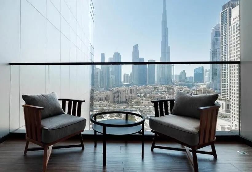 اتاق دلوکس با تخت کینگ و چشم‌انداز, Ramee Dream Hotel Downtown