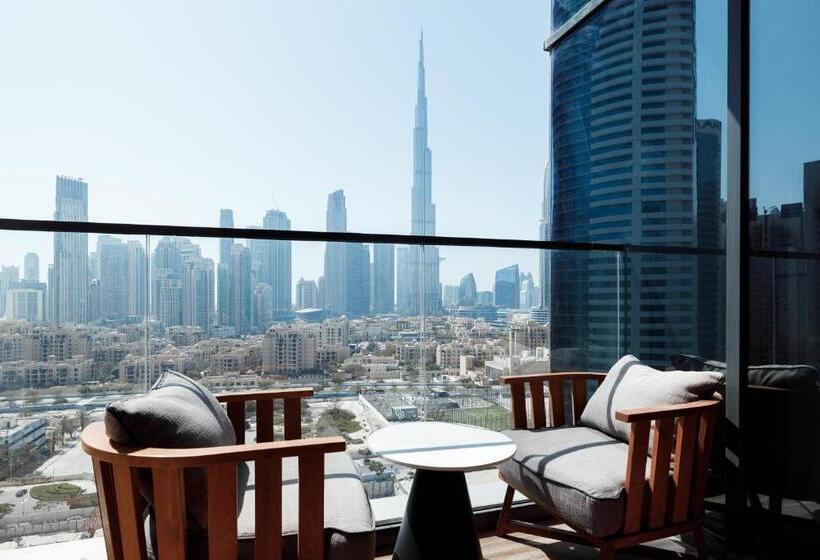 اتاق دلوکس با تخت کینگ و چشم‌انداز, Ramee Dream Hotel Downtown