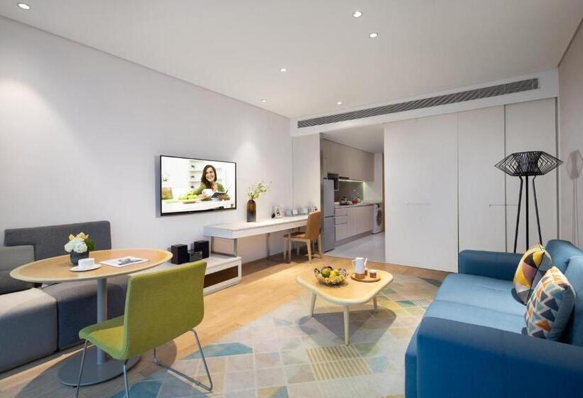 Апартаменты Deluxe 1 Спальня, Citadines Intime City Hangzhou
